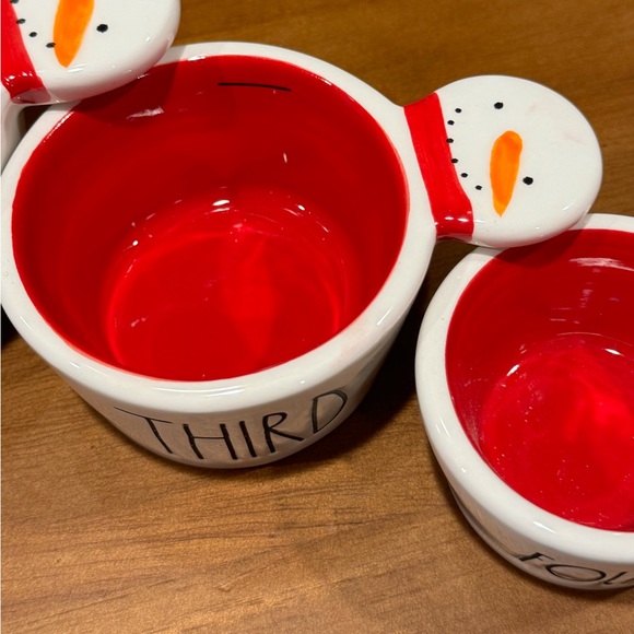 NWT Rae Dunn Snowman Measuring Cups - Picture 5 of 9